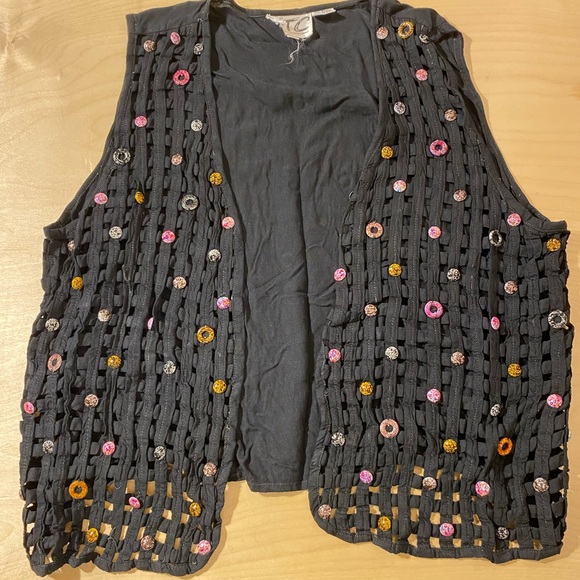 XTC Sleeveless Cardigan 2X (EJ) - Picture 2 of 7